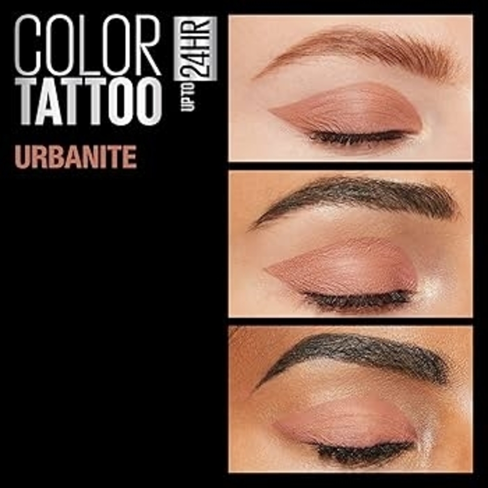 Maybelline Color Tattoo Eyeshadow in Rich Brown - Urbanite